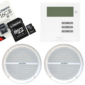 DEXON RADIO Z BLUETOOTH USB DO ŁAZIENKI KUCHNI B