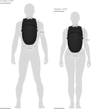 Городской рюкзак Pacsafe ECO 18л, оранжевый