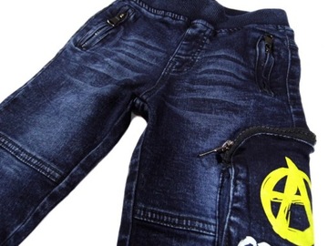 SPODNIE joggery 8251 HUGO miękki JEANS 48zł.brutto