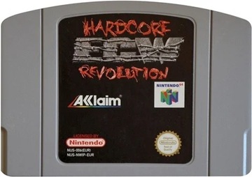 Hardcore ECW Wrestling - NINTENDO 64 N64 PAL