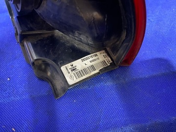 DACIA DOKKER 12-16 SVĚTLO ZADNÍ LEVÝ EVROPA VALEO OEM 265551619R