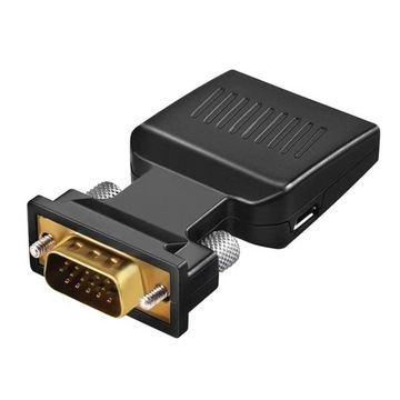 Переходник VGA-HDMI + аудиоконвертер