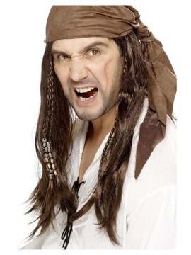 Peruka Pirata Peruka Piracka Włosy Pirata