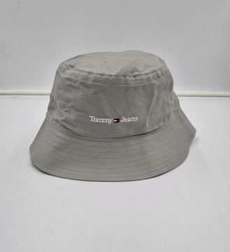 TOMMY JEANS KAPELUSZ BUCKET HAT ZIELONY HAFT LOGO 22CM 944