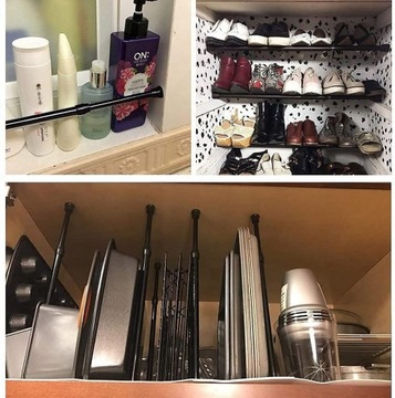 6 шт. Телескопический карниз, 40-70 см.