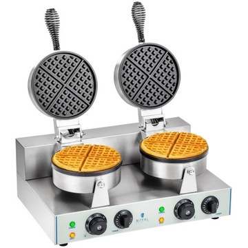 GOFROWNICA 2600W GRILL 2/8 GOFRÓW ŚRED. 17cm WAFLE