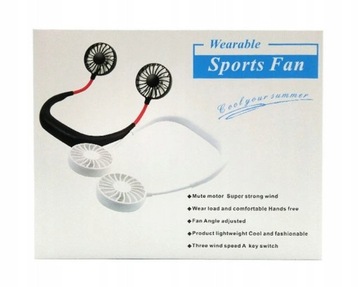 Шейный вентилятор Портативный 3-режимный USB-вентилятор