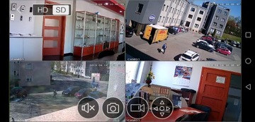 IP WIFI РЕГИСТРАТОР 1MP CCTV 4CH ДИАПАЗОН 150M