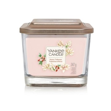 Yankee Candle Elevation Snowy Tuberose Świeca Śred