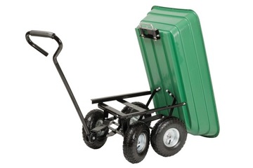 WÓZEK OGRODOWY PRZYCZEPKA TACZKA WYWROTKA 200KG