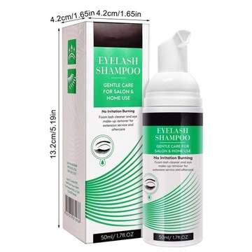 Lash Shampoo Безопасное мытье ресниц для наращивания