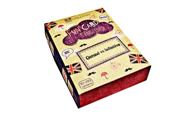 Английская грамматика, герундий/инфинитив, карточки+игра