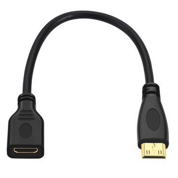 Kabel Przewód Mini HDMI do Mini HDMI 1.4 4K 15CM