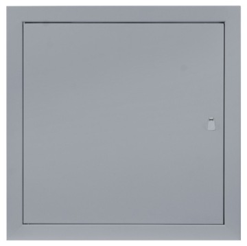 DRZWICZKI REWIZYJNE EMALIOWANE SZARE 60x90 UCHWYT