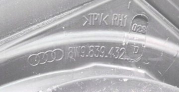 8W9839432D TĚSNĚNÍ RÁMCE OKNO PRAVÁ A4 B9 KOMBI