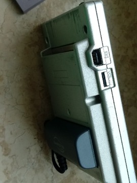 Рабочий серебряный Game Boy Pocket + Super Mario Land 3: Warioland Nintendo