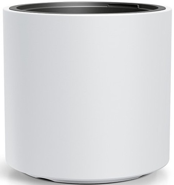 XXL HEOS DBHER470 ЦВЕТОЧНЫЙ ГОРШОК, ВЫСОКИЙ, БЕЛЫЙ, МОРОЗОСТОЙКИЙ