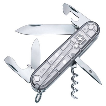 VICTORINOX Scyzoryk Spartan Srebrny transparentny