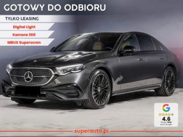 Mercedes Klasa E W214 Sedan 2.0 220d 197KM 2025 E Klasa 220 d 4-Matic AMG 2.0 197KM 2025