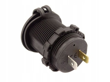 МОТОЦИКЛОВАЯ РОЗЕТКА 2X С ПОДСВЕТКОЙ USB 12В 24В