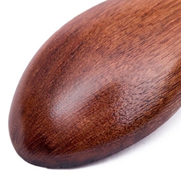 5 szt. Ekologicznych, naturalnych, drewnianych łyżek zapobiegających oparzeniom