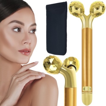 МАССАЖЕР - РОЛИК - 3D ДЛЯ ЛИЦА И ГЛАЗ ВИБРАЦИОННЫЙ