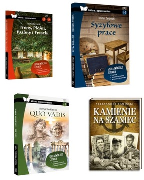 OBOWIĄZKOWE LEKTURY KL 7 Quo KAMIENIE SYZYFOWE