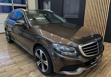 Mercedes Klasa C W205 Kombi 200 BlueTEC 136KM 2015 Mercedes-Benz Klasa C MANUAL1.6 BlueTEC gwarancja bezwypadkowy NAVI SKOR, zdjęcie 3
