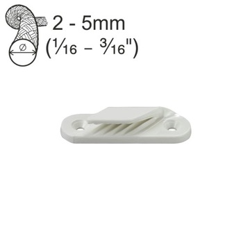 KNAGA rowkowa CL 212, NA LINĘ 2-5 MM, PVC