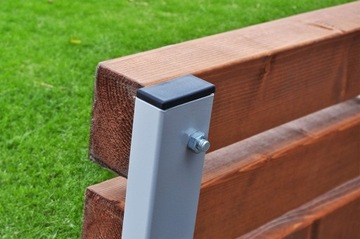 Zaślepka wewnętrzna na profil słupek daszek 40x20 20SZT CZARNA