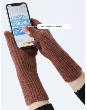 ПЕРЧАТКИ ЖЕНСКИЕ ТЕПЛЫЕ, БЕЖЕВЫЕ, TOUCH WINTER