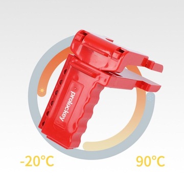 Профессиональный замок с шаровым краном, практичный.