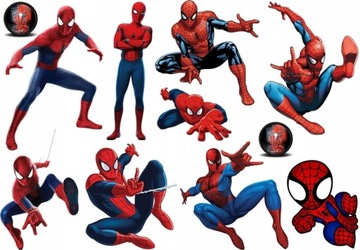 TATUAŻE ZMYWALNE DLA DZIECI Spider Man DUŻO WZORÓW