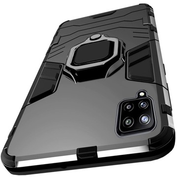 ETUI PANCERNE HOLDER RING DO SAMSUNG A42 5G +SZKŁO