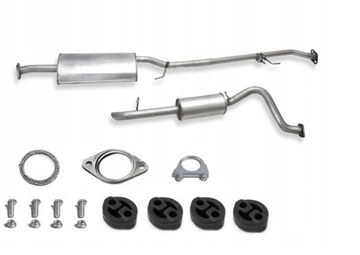 MAZDA TRIBUTE 2.0 91KW 4x4 2000-2008 TŁUMIKI KPL TŁUMIK ŚRODKOWY KOŃCOWY