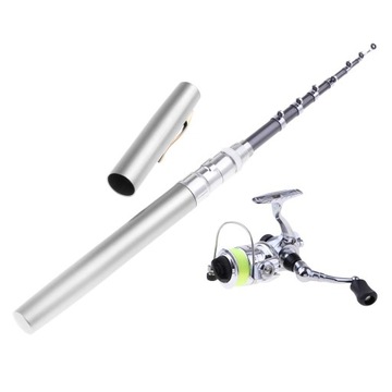 Мини-удочка с катушкой для удочки