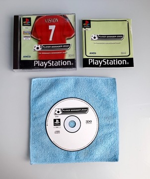 PLAYER MANAGER 2000 PSX PS1 PSone KOMPLETNA PLAYSTATION 1 3XA