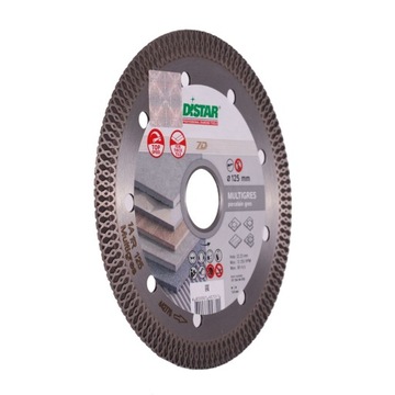 Tarcza diamentowa 125mm Distar MultiGres 7D Gres