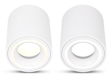 Накладной галогенный светодиодный потолочный светильник LED TUBE GU10 white SPOT для ROOM