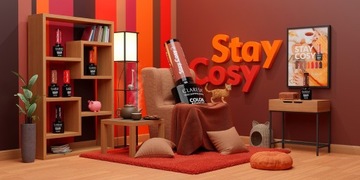 ГИБРИДНЫЙ ЛАК ДЛЯ НОГТЕЙ CLARESA ORANGE ТЫКВЕННЫЙ STAY COSY 4