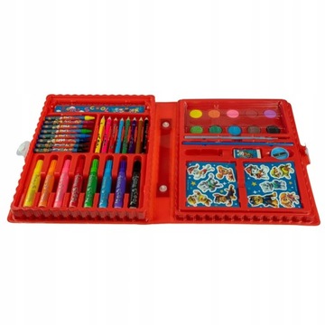 Набор письменных принадлежностей Paw Patrol, 52 предмета, краски, мелки, фломастеры