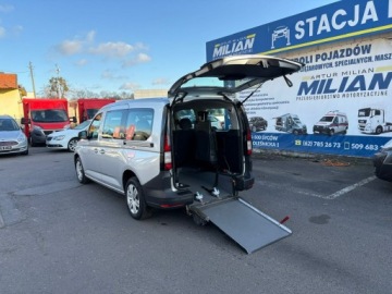 Volkswagen Caddy V Caddy 2.0 TDI 122KM 2022 Volkswagen Caddy niepełnosprawnych rampa inwalida