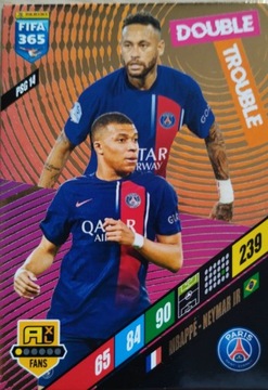FIFA 365 2024 FANS PSG 14 DOUBLE TROUBLE MBAPPE