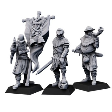 Man At Arms CMD - Bretonnia - Highlands Miniatures