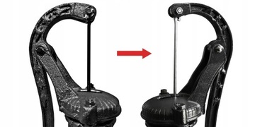 POMPA ABISYNKA +PODSTAWA CZARNA OZDOBNA OGRODOWA CZARNA DELUX WYSOKA JAKOŚĆ