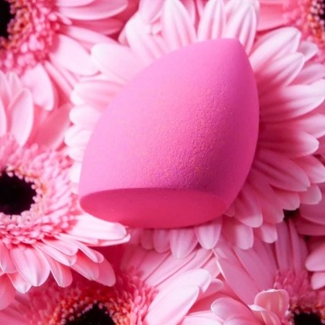 ГУБКА, НАРЕЗАННАЯ БЛЕНДЕРОМ, Beauty Makeup - РОЗОВЫЙ