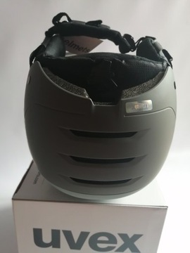 Шлем Uvex WANTED VISOR, 54-58 см, оттенки серого