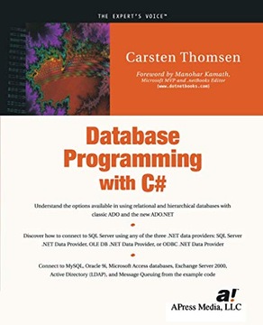 Thomsen, Carsten Database Programming with C# (Expert's Voice)