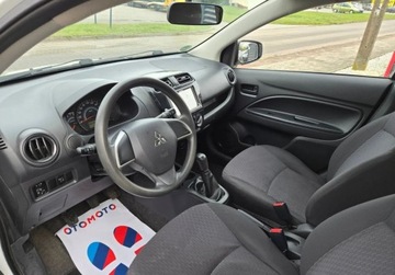 Mitsubishi Space Star Hatchback 5d Facelifting 1.0  71KM 2019 Mitsubishi Space Star Sprowadzony. Zarejestrowany w PL. Ubezpieczony. 71KM, zdjęcie 4