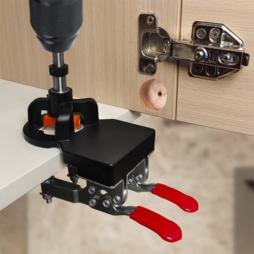 ШАРНИРНЫЙ РЕЗАК РЕГУЛИРУЕМЫЙ ШАБЛОН С ОТВЕРСТИЯМИ 35 ММ ДЛЯ НАБОРА СВЕРЛ